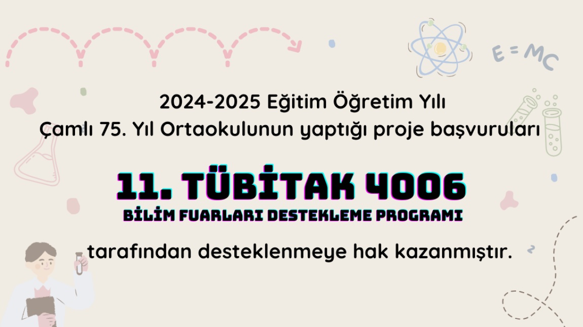 Okulumuzdan TÜBİTAK 4006 Başarısı